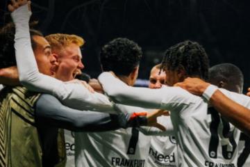 Eintracht Frankfurt derrotó por 1-0 a RFS por la Europa League