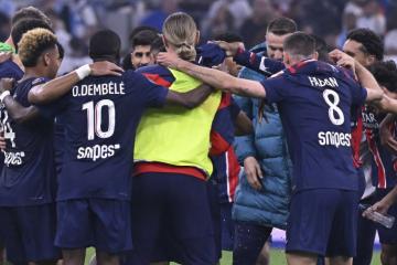 PSG goleó por 3-0 a Olympique de Marsella y se consolida en la punta de la Ligue 1