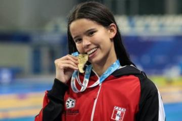 ¡Oro para Perú! Alexia Sotomayor triunfó en el Campeonato Sudamericano de Deportes Acuáticos