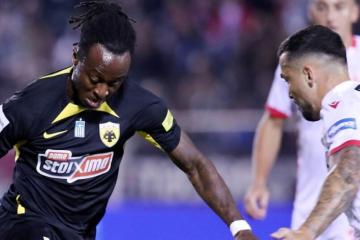 Con Callens de suplente, AEK de Atenas perdió con Panserraikos por la liga griega