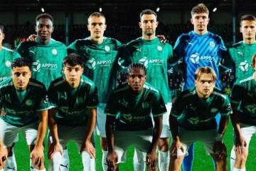 Con Aguilar de titular, Lommel SK cayó por 1-0 con Eupen en el ascenso belga