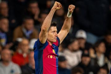 Robert Lewandowski consiguió un gran récord tras el doblete al Real Madrid