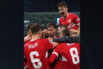 Juventus cayó por la mínima diferencia con Stuttgart por la Champions League