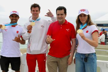 Perú consiguió cinco medallas de oro en los Juegos Panamericanos de Surf
