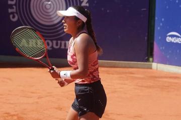 Romina Ccuno debutó con triunfo en el ITF Paraguay