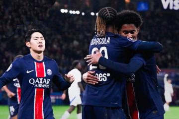 PSG se impuso por 4-2 a Estrasburgo