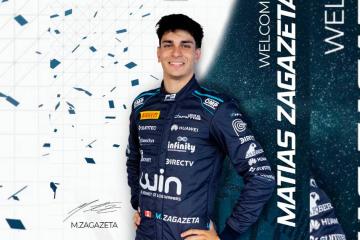 Peruano Matías Zagazeta firmó por DAMS Racing en la Fórmula 3