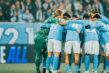 Con Peña, Malmö cayó ante Olympiacos en la Europa League