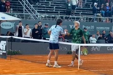 Gonzalo Bueno cayó en Challenger de Buenos Aires
