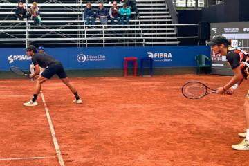Hermanos Huertas del Pino cayeron en dobles del Challenger de Buenos Aires