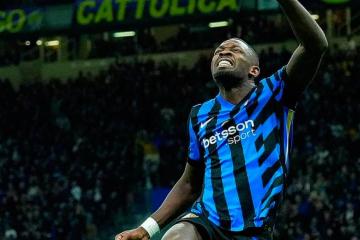 Inter ganó y sigue cerca del líder Napoli