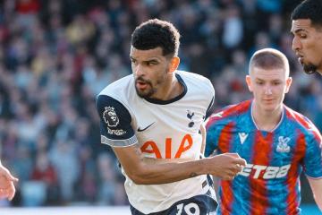 Crystal Palace se impuso al Tottenham