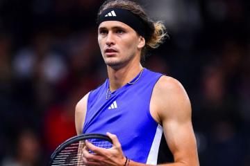 Zverev avanzó a cuartos de final en el Masters 1000 de París