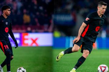 FC Barcelona confirmó la gravedad de las lesiones de Lewandoswki y Yamal