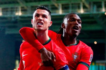 Con doblete de Cristiano Ronaldo, Portugal goleó a Polonia por la UEFA Nations League