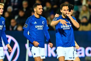 López fue suplente en el empate de Copenhague frente a AGF