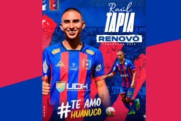 Tapia amplió su vínculo con Alianza UDH