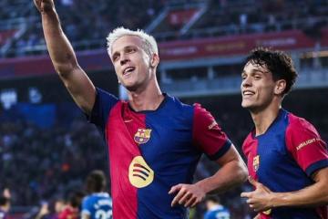 Barcelona venció al Espanyol y es cómodo líder de la Liga española