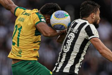 Botafogo no pudo afianzarse en la cima del Brasileirao