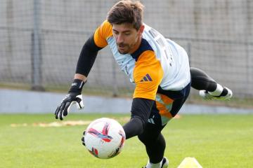 Courtois se recuperó de su lesión y volverá con el Real Madrid