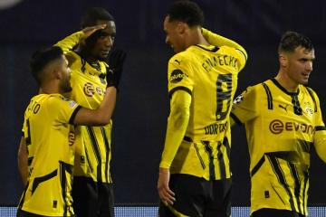 Borussia Dortmund goleó al Dinamo Zagreb