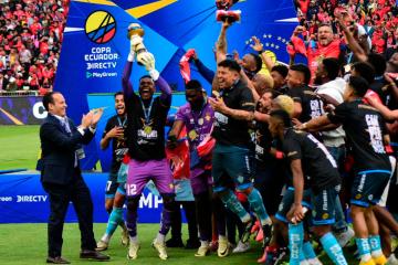 El Nacional venció a IDV y se proclamó campeón de la Copa Ecuador