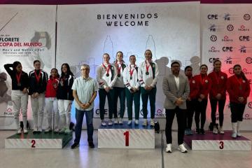 Esgrima peruana consiguió dos medallas en Copa del Mundo de Florete Junior