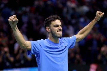 Cerúndolo derrotó a Musetti y le dio a Argentina la primera victoria en la Copa Davis