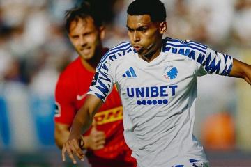 Con López, Copenhague venció a Lyngby y es líder en Dinamarca