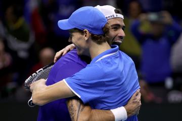 Italia venció a Argentina y se metió a semifinales de la Copa Davis