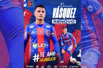 Omar Vásquez continuará defendiendo a Alianza Universidad por todo el 2025