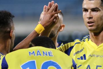 Al-Nassr venció por la mínima diferencia Al-Riyadh por la liga saudí