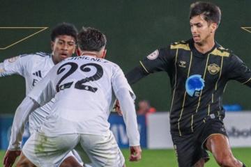 Con Burlamaqui y De Santis, Intercity cayó por 5-0 con Real Madrid B