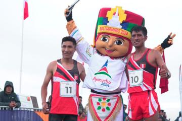Walter Nina y José Luis Rojas consiguieron oro y plata en Ayacucho 2024