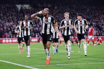 ¡Sigue pisando fuerte! Newcastle venció de visita 3-1 al Nottingham