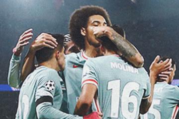 ¡En lo último! Atlético Madrid remontó ante PSG de visita por la Champions League
