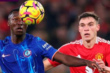 Manchester United empató 1-1 con Chelsea en Old Trafford