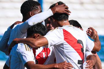 (FOTOS) ¡Con el pie derecho! Perú U20 venció 2-1 a Uruguay en amistoso
