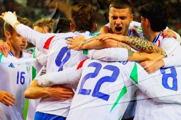 Italia venció a Bélgica y avanzó en la Nations League