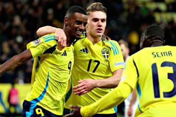 Suecia venció a Eslovaquia y lidera grupo 1 de la Liga C de la UEFA Nations League