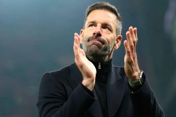 Manchester United despidió a Van Nistelrooy