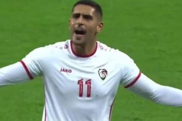 Sabbag fue titular en derrota de Siria frente a Rusia