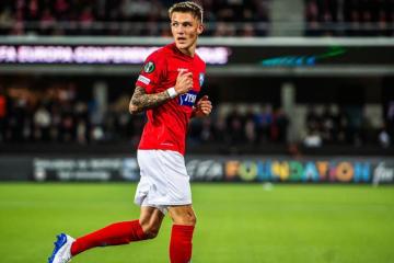 Sonne fue titular ante Midtjylland