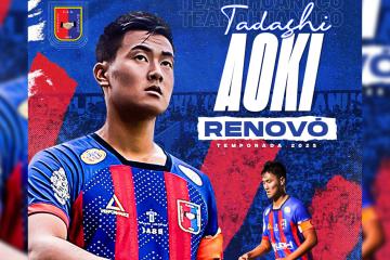Tadashi Aoki renovó con Alianza Universidad para el 2025