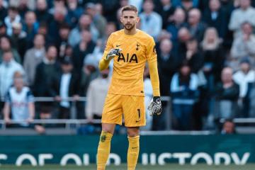 Tottenham tendrá de baja al arquero Vicario