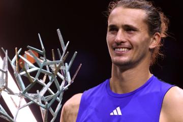 Zverev se coronó campeón en Masters 1000 de París