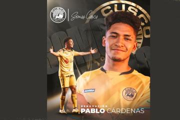 Pablo Cárdenas se queda en Cusco FC por una temporada más