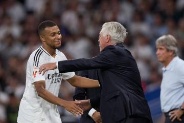 Ancelotti: “Lo de Mbappé no es algo muy serio”