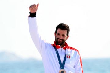 Stefano Peschiera fue considerado como el mejor deportista nacional en el 2024