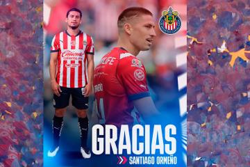 Santiago Ormeño no continuará en Chivas y quedó como agente libre